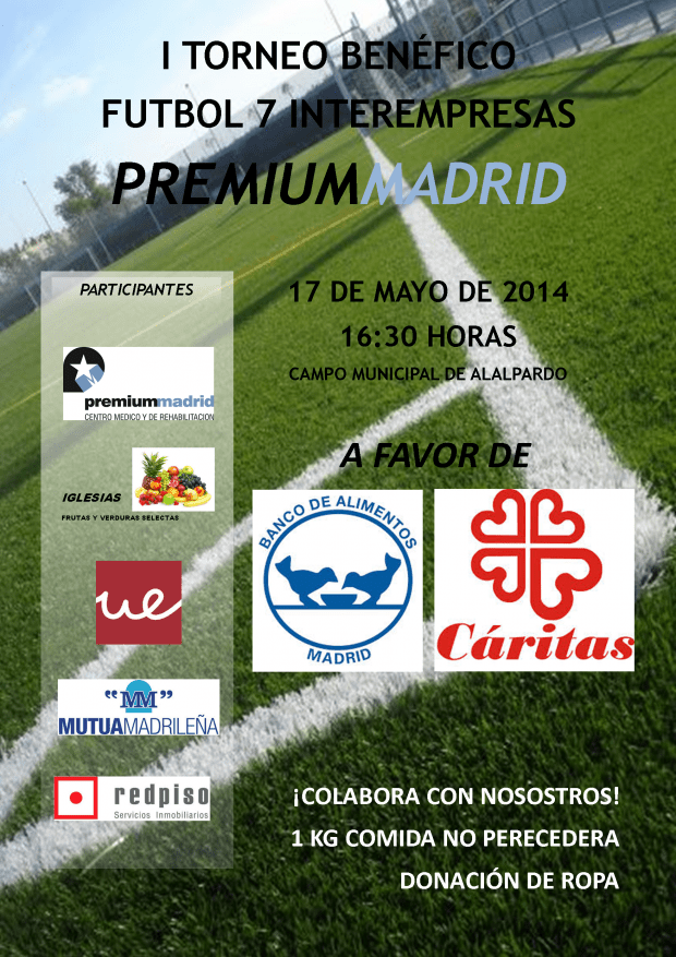 I TORNEO BENEFICO FUTBOL 7 Premium Health & Sport