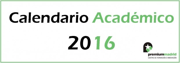 CALENDARIO ACADÉMICO 2016