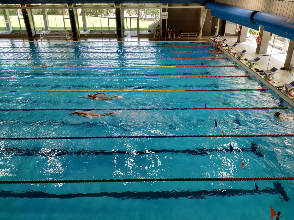 Premium Health & Sport en la concentración del equipo nacional de natación junior