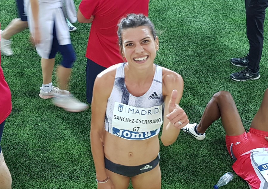 Entrevistamos a Irene Sánchez-Escribano tras participar en la reinauguración del Estadio de Vallehermoso