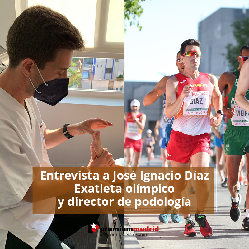 Entrevista con José Ignacio Díaz, exatleta olímpico y director de podología en Premium Health & Sport